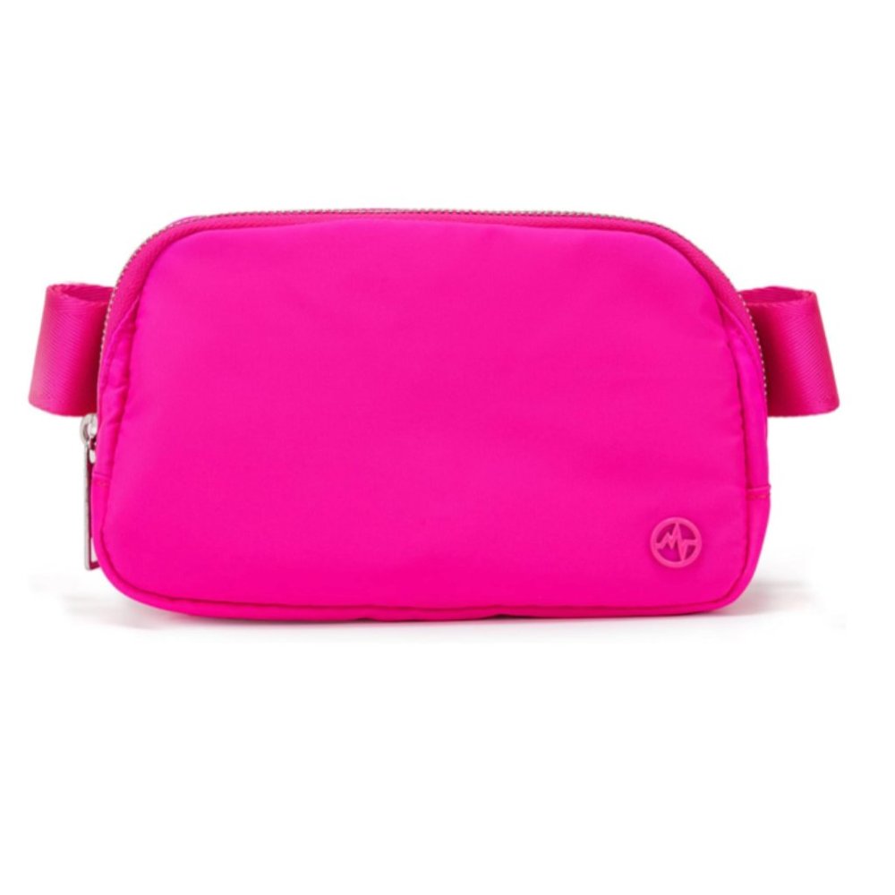 Hot Pink Fanny Pack Belt Bag – Waterproof & Adjustable & Fun